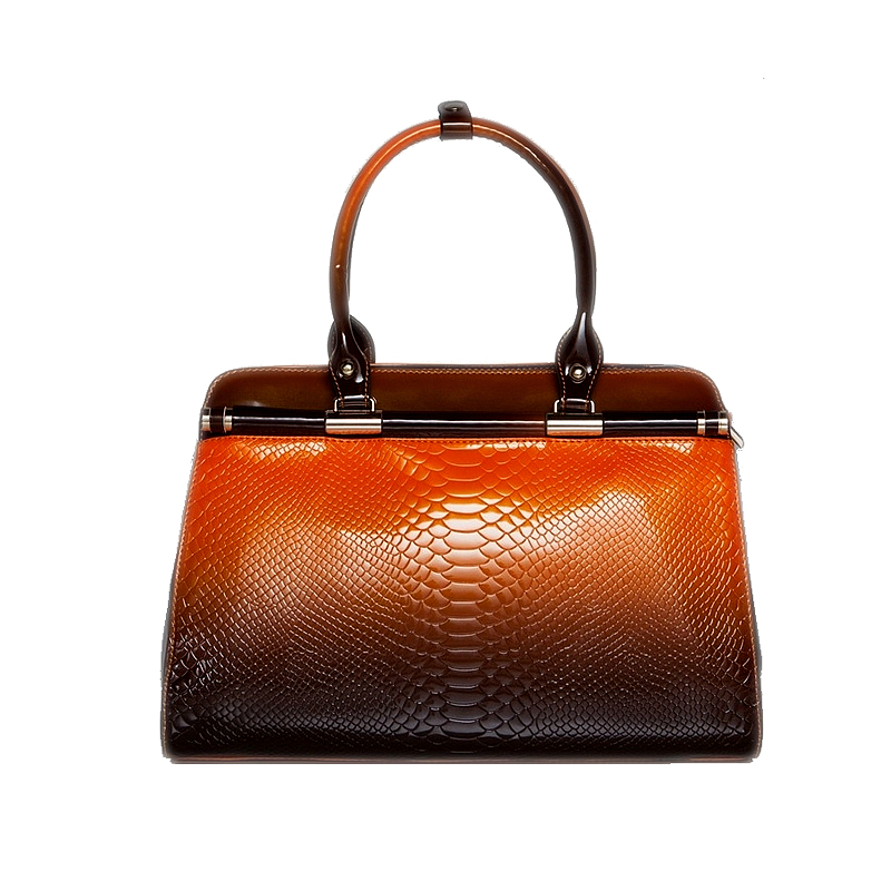 Leather handbag-005