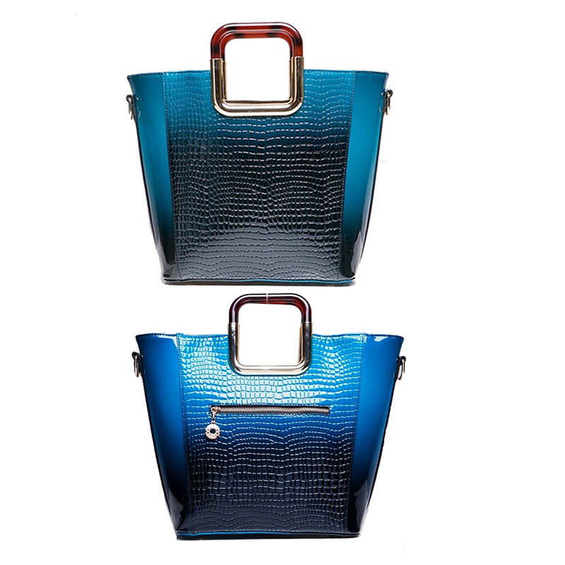 Leather handbag-006